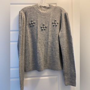 Lauren Conrad sweater, size L, grey